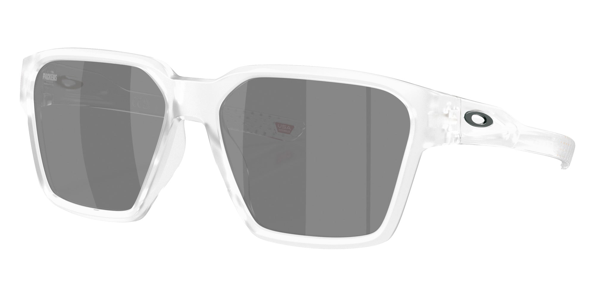 Oakley® OO9497 BRIZA OO9497 949722 58 Sunglasses - Matte Clear/Gr001 - Grey 949722