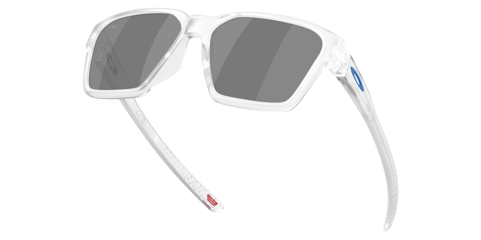 Oakley® OO9497 BRIZA OO9497 949727 58 Sunglasses - Matte Clear/Gr001 - Grey 949727