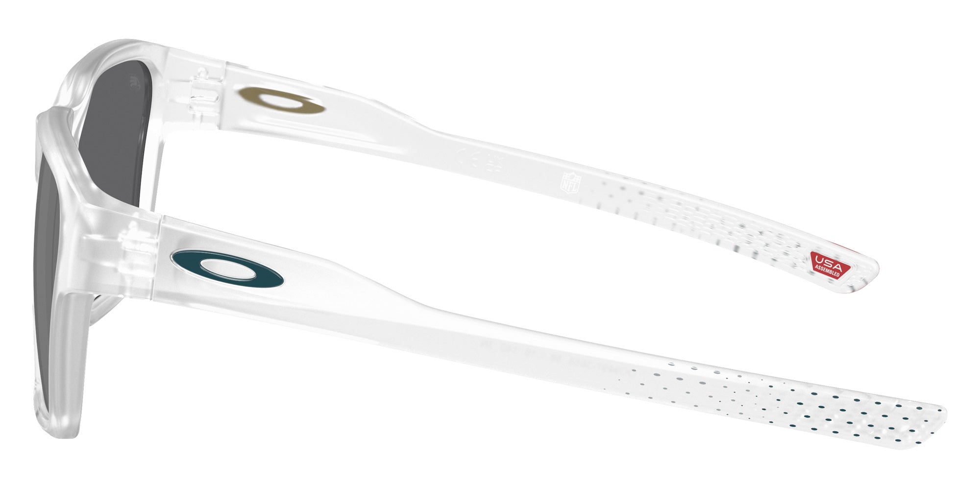Oakley® OO9497 BRIZA OO9497 949736 58 Sunglasses - Matte Clear/Gr001 - Grey 949736