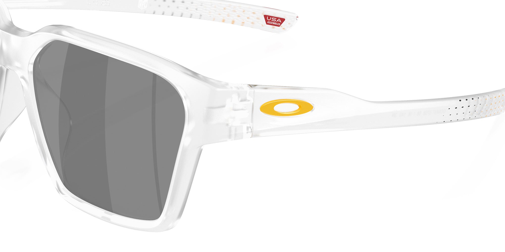 Oakley® OO9497 BRIZA OO9497 949737 58 Sunglasses - Matte Clear/Gr001 - Grey 949737