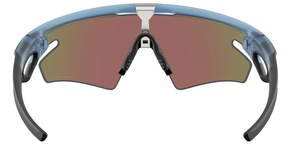 Oakley® OO9499 Sphaera Slash OO9499 949903 36 - Matte Transparent Stonewash/Prizm Sapphire Polarized Sunglasses