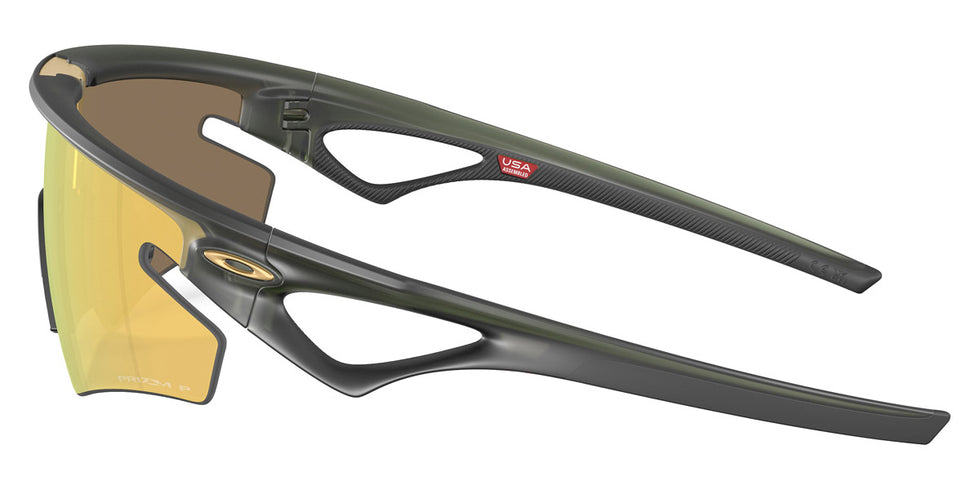 Oakley® OO9499 Sphaera Slash OO9499 949905 36 - Matte Olive Ink/Prizm 24K Polarized Sunglasses