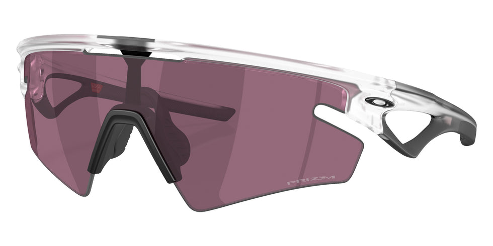Oakley® OO9499 SPHAERA SLASH OO9499 949910 36 Sunglasses - Matte Clear / Prizm Road Black Mirrored