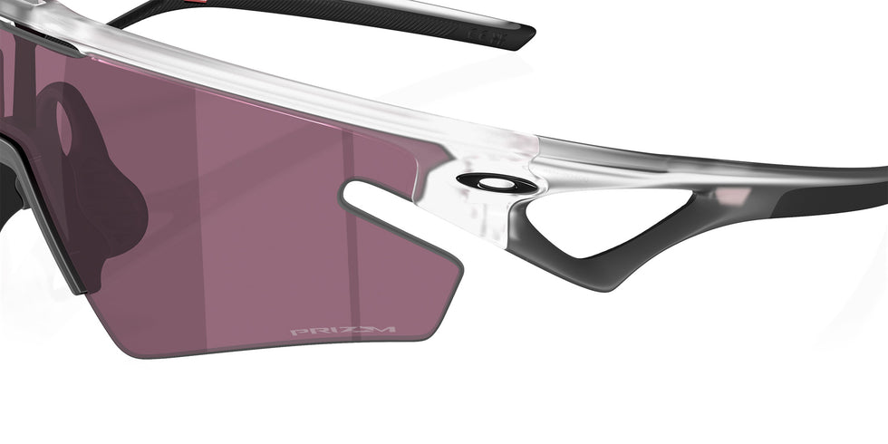 Oakley® OO9499 SPHAERA SLASH OO9499 949910 36 Sunglasses - Matte Clear / Prizm Road Black Mirrored