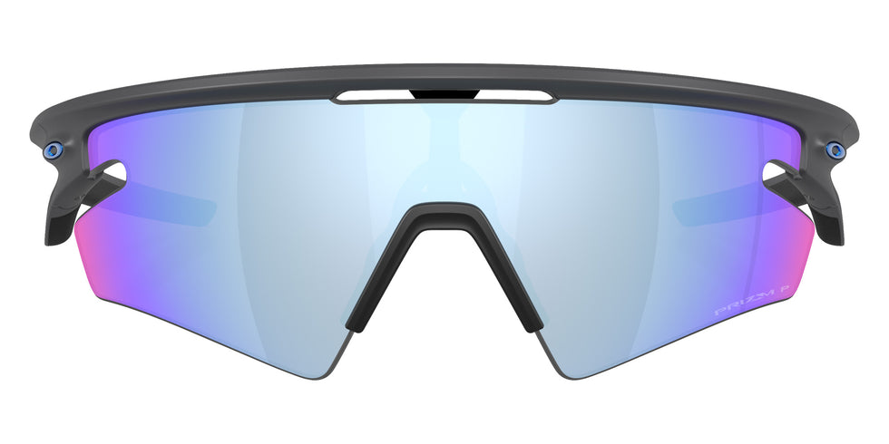 Oakley® OO9499 SPHAERA SLASH OO9499 949911 36 Sunglasses - Matte Carbon / Prizm Deep Water Polarized Mirrored