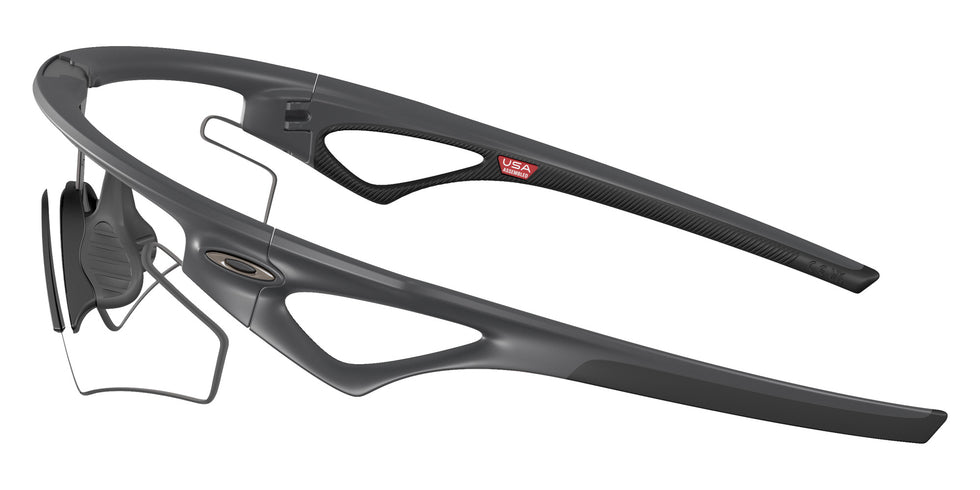 Oakley® OO9499 SPHAERA SLASH OO9499 949912 36 Sunglasses - Carbon / Clear to Black Iridium Photochromic Mirrored 949912