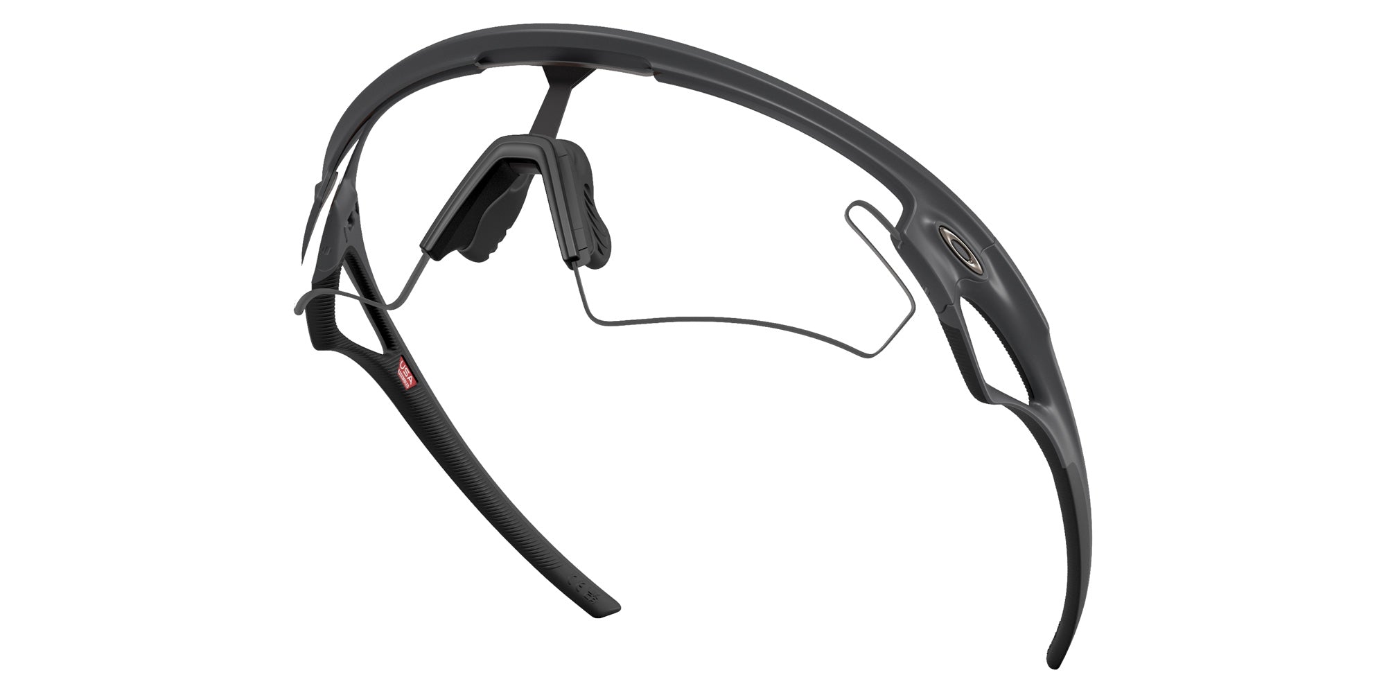 Oakley® OO9499 SPHAERA SLASH OO9499 949912 36 Sunglasses - Carbon / Clear to Black Iridium Photochromic Mirrored 949912