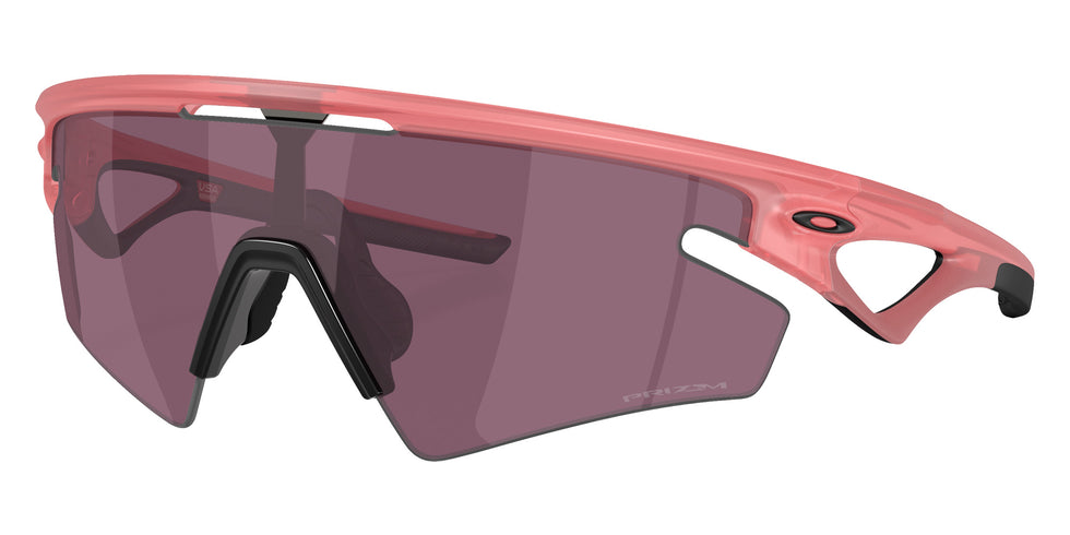 Oakley® OO9499 SPHAERA SLASH OO9499 949913 36 Sunglasses - Transparent Paloma / Prizm Road Black Mirrored 949913