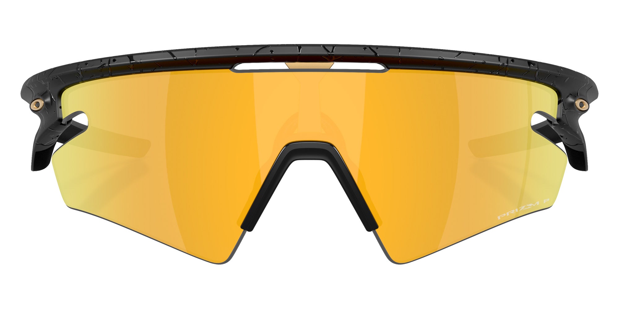 Oakley® OO9499 SPHAERA SLASH OO9499 949915 36 Sunglasses - Matte Black Splatter / Prizm 24K Polarized Mirrored 949915