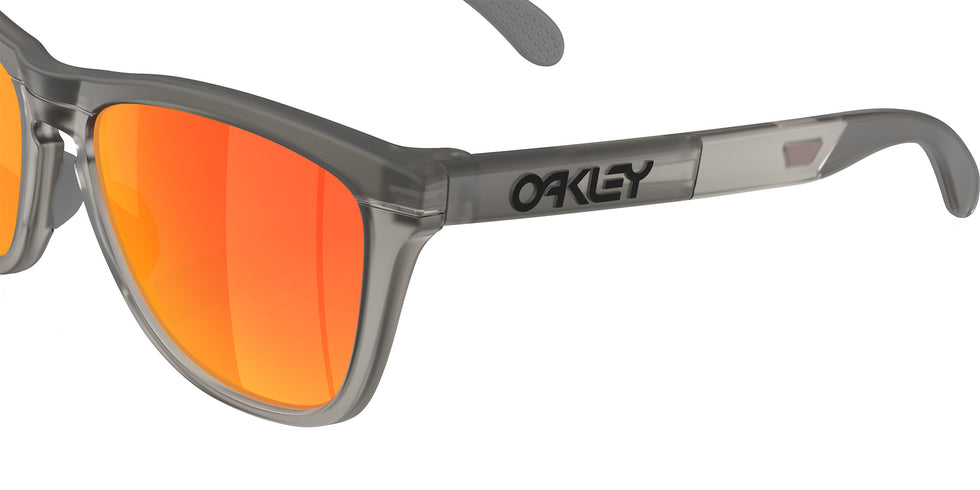Oakley® OO9503 FROGSKINS RANGE XL OO9503 950301 58 Sunglasses - Matte Gray Smoke/Gray Ink / Prizm Ruby Mirrored