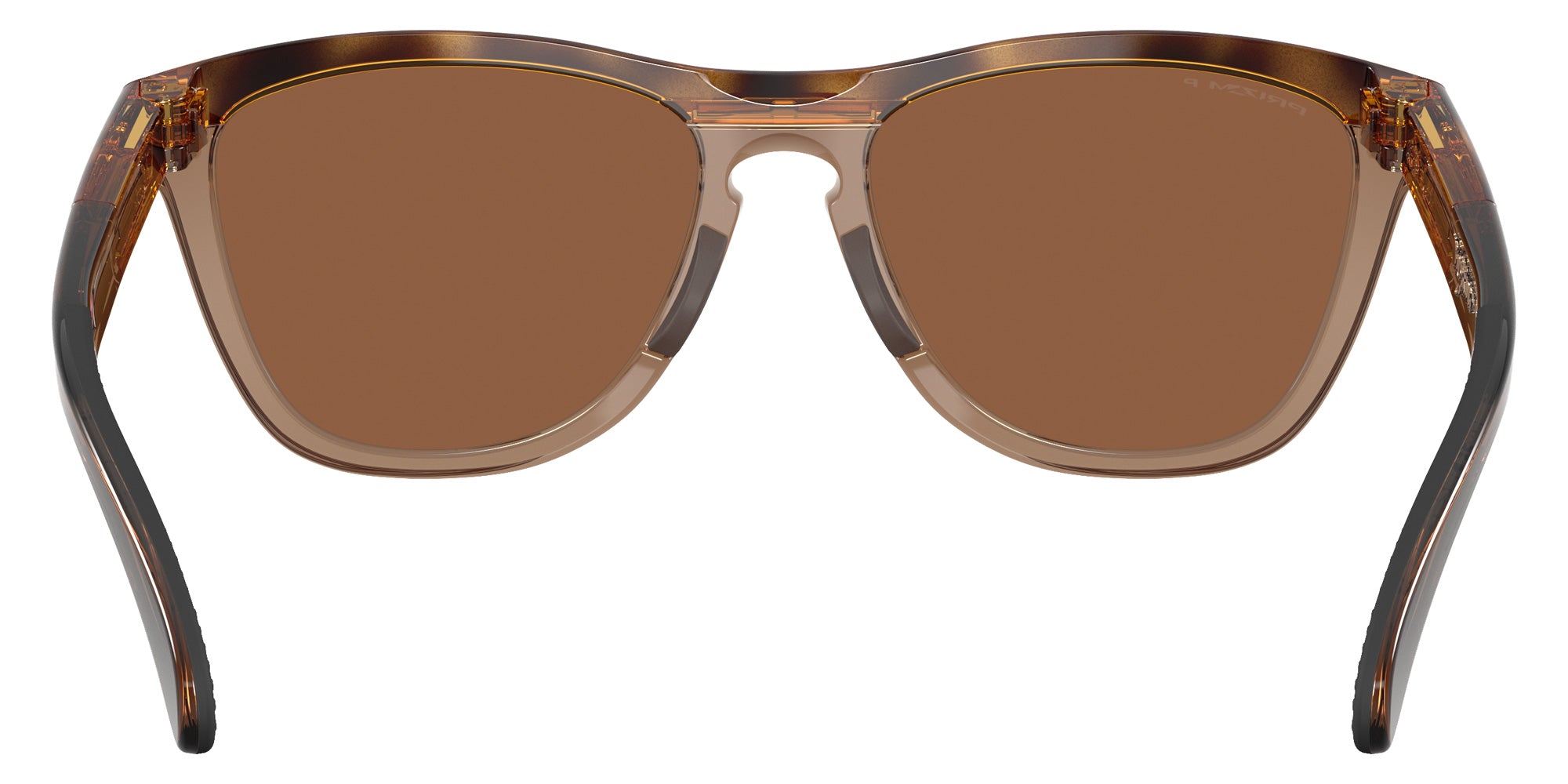 Oakley® OO9503 FROGSKINS RANGE XL OO9503 950302 58 Sunglasses - Brown Tortoise/Brown Smoke / Prizm Tungsten Polarized Mirrored