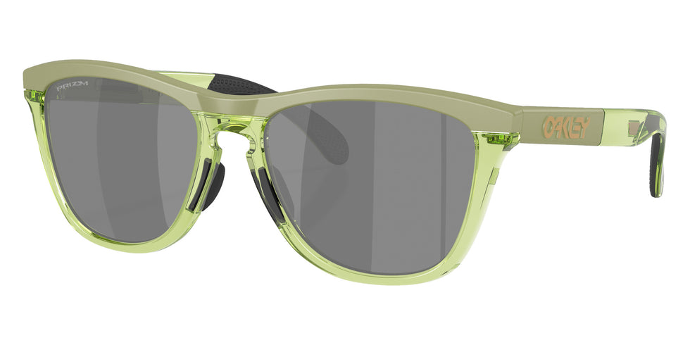 Oakley® OO9503 FROGSKINS RANGE XL OO9503 950307 58 Sunglasses - Matte Fern/Transparent Fern / Prizm Black Mirrored