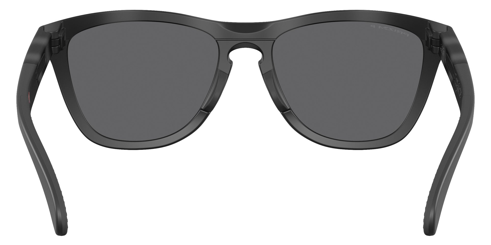 Oakley® OO9503 FROGSKINS RANGE XL OO9503 950308 58 Sunglasses - Matte Tortoise Gray Smoke/Matte Black / Prizm Black Polarized Mirrored
