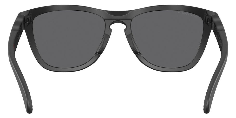 Oakley® OO9503 FROGSKINS RANGE XL OO9503 950308 58 Sunglasses - Matte Tortoise Gray Smoke/Matte Black / Prizm Black Polarized Mirrored