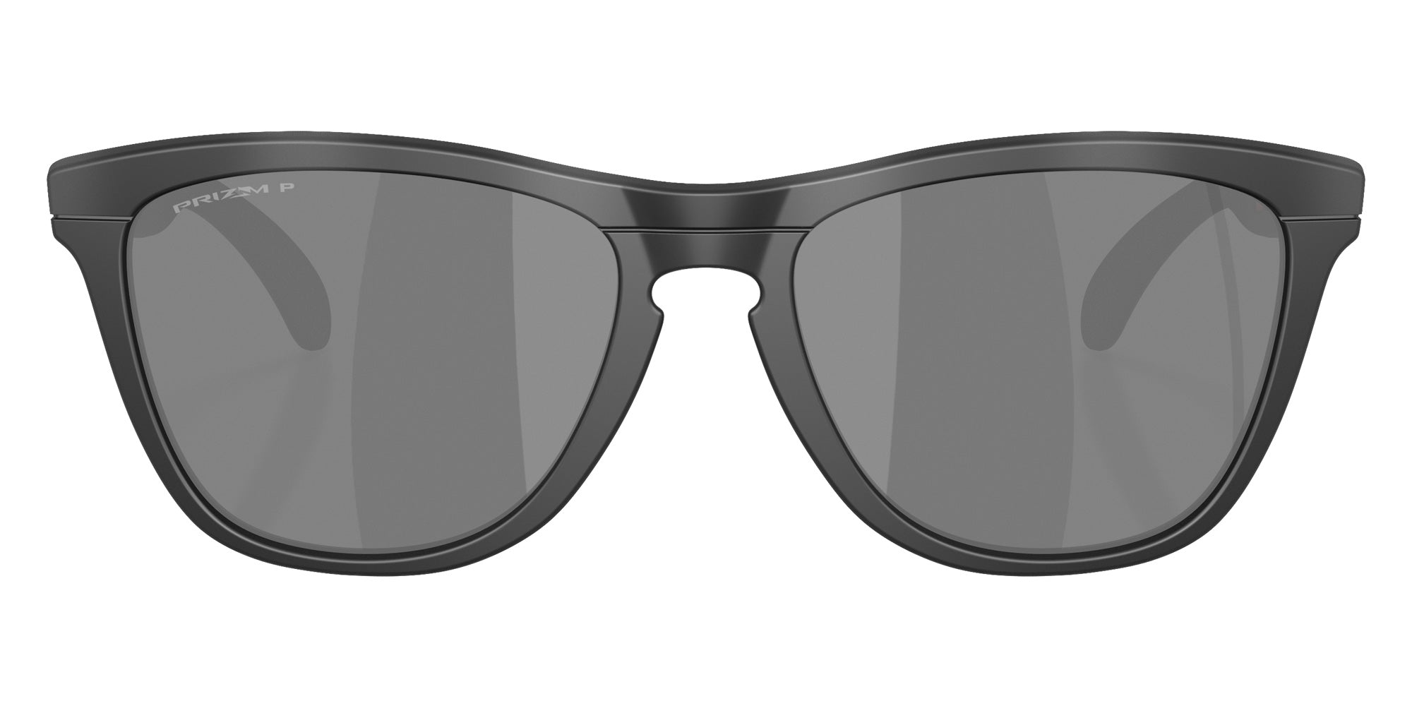 Oakley® OO9503 FROGSKINS RANGE XL OO9503 950308 58 Sunglasses - Matte Tortoise Gray Smoke/Matte Black / Prizm Black Polarized Mirrored
