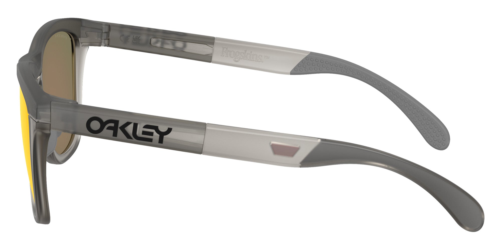 Oakley® OO9503A FROGSKINS RANGE XL A OO9503A 950302 58 Sunglasses - Matte Gray Smoke/Gray Ink / Prizm Ruby Mirrored