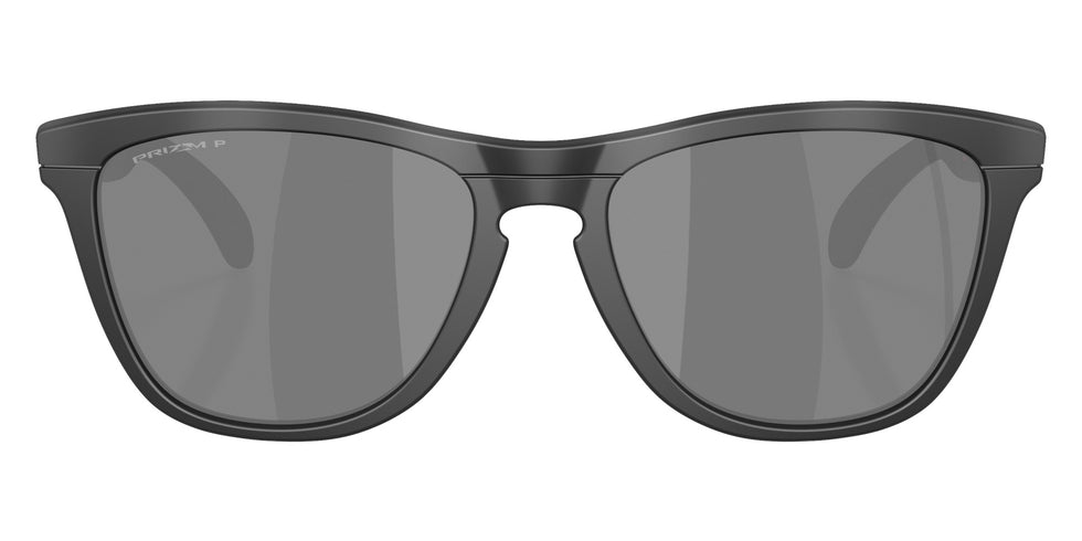 Oakley® OO9503A FROGSKINS RANGE XL A OO9503A 950307 58 Sunglasses - Matte Tortoise Gray Smoke/Matte Black / Prizm Black Polarized Mirrored