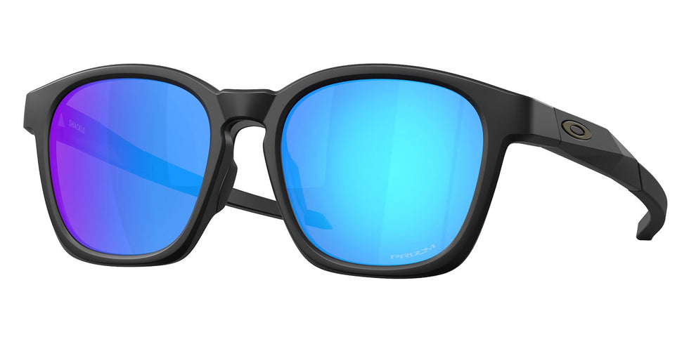 Oakley® OO9507D Shackle OO9507D 950701 52 - Matte Black/Prizm Sapphire Sunglasses
