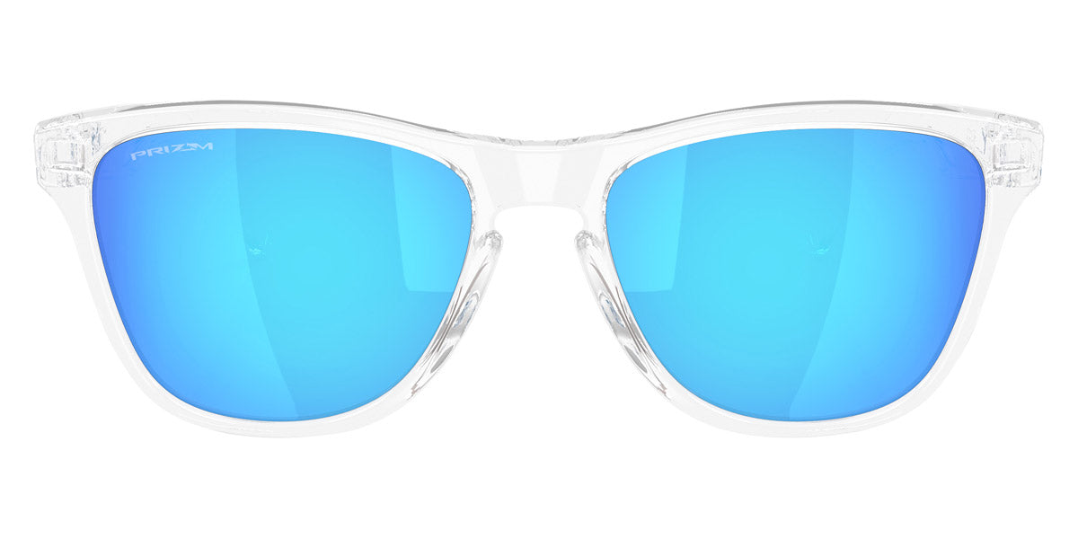 Oakley® OO9508 Frogskins S OO9508 950801 53 - Polished Clear/Prizm Sapphire Sunglasses