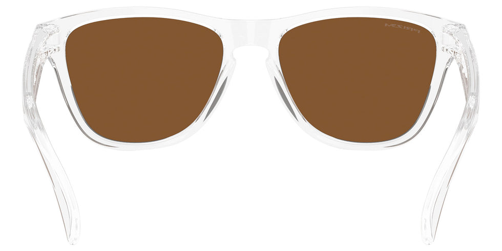 Oakley® OO9508 Frogskins S OO9508 950802 53 - Polished Clear/Prizm Violet Sunglasses