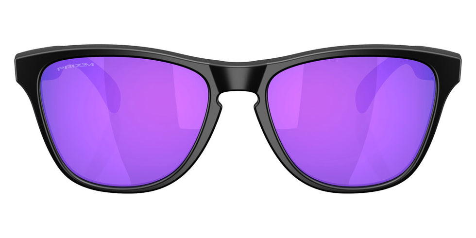 Oakley® OO9508 Frogskins S OO9508 950804 53 - Matte Black/Prizm Violet Sunglasses