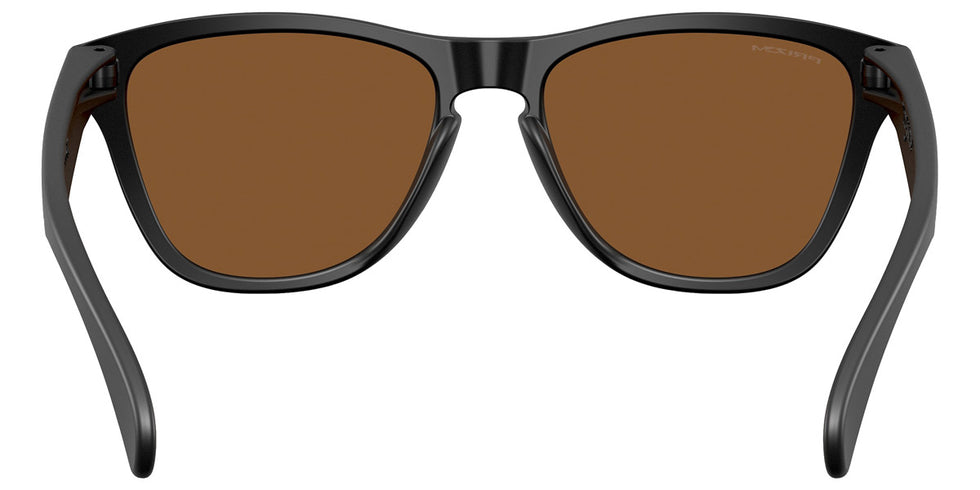 Oakley® OO9508 Frogskins S OO9508 950804 53 - Matte Black/Prizm Violet Sunglasses