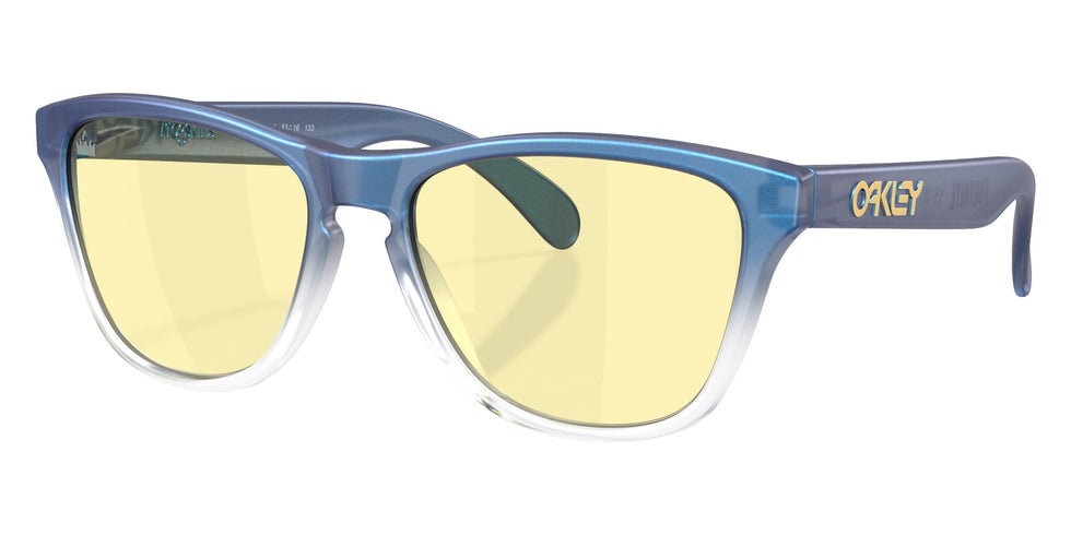 Oakley® OO9508 FROGSKINS S OO9508 950807 53 Sunglasses - Matte Cyan/Blue/Clear Shift Fade / Prizm Gaming™ 2.0 Mirrored