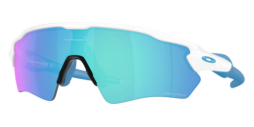 Oakley® OO9510 Radar Ev S Path OO9510 951001 31 - Polished White/Prizm Sapphire Sunglasses