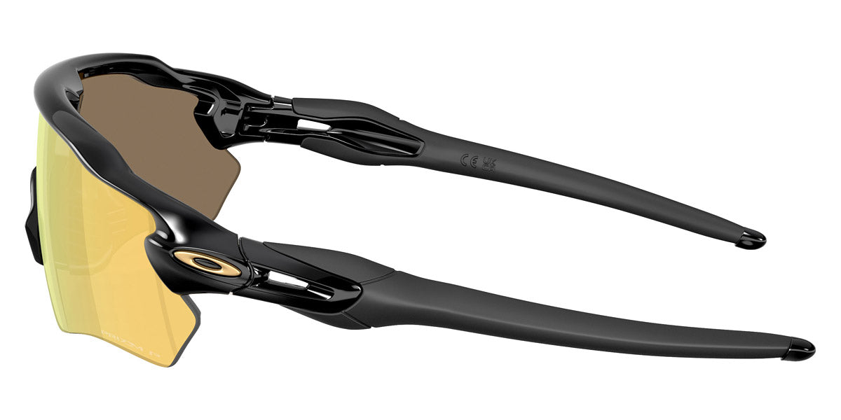 Oakley® OO9510 Radar Ev S Path OO9510 951004 31 - Polished Black/Prizm 24K Polarized Sunglasses