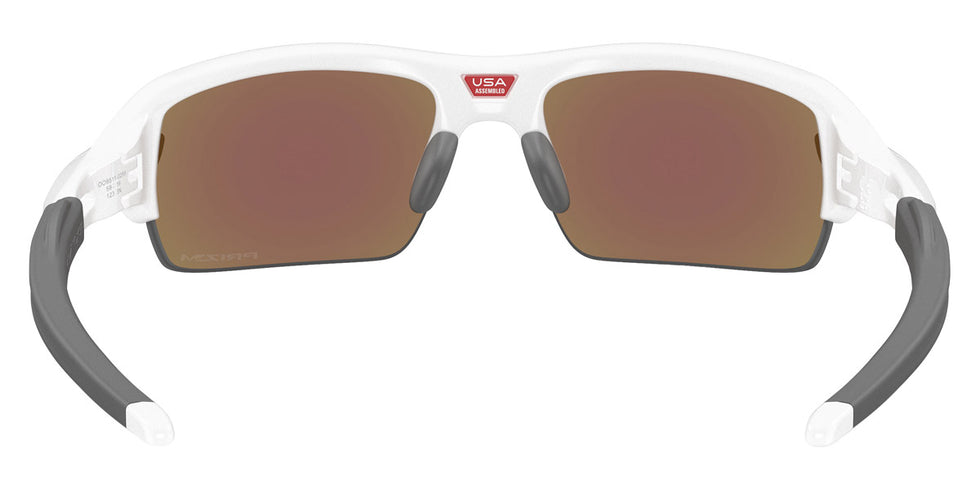 Oakley® OO9511 Flak 2.0 S OO9511 951102 59 - Polished White/Prizm Sapphire Sunglasses