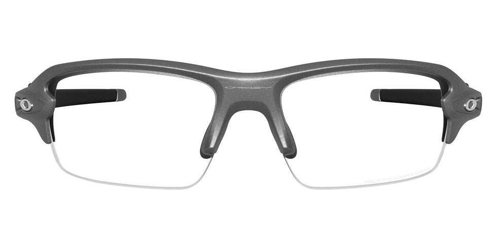 Oakley® OO9511 Flak 2.0 S OO9511 951107 59 - Steel/Clear To Black Iridium Photochromic Sunglasses