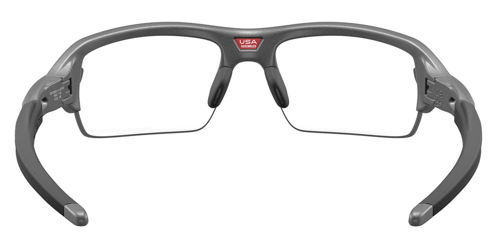 Oakley® OO9511 Flak 2.0 S OO9511 951107 59 - Steel/Clear To Black Iridium Photochromic Sunglasses
