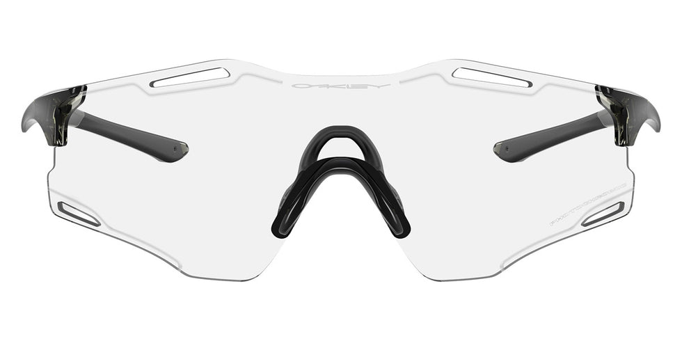 Oakley® OO9512D Cybr Zero OO9512D 951206 39 - Translucent Grey Smoke/Clear To Black Iridium Photochromic Sunglasses