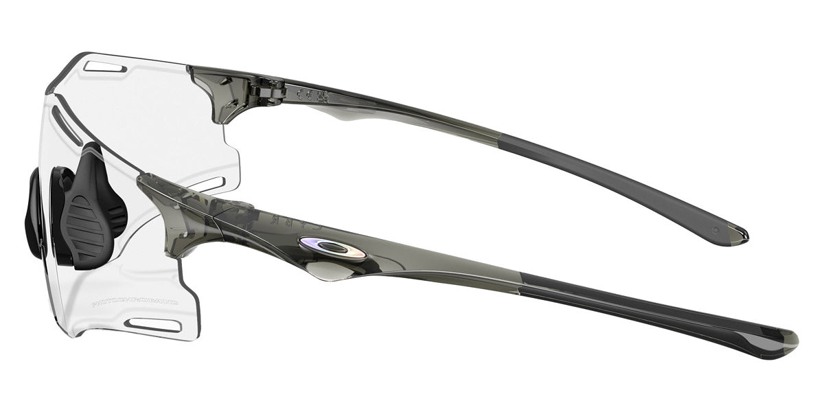 Oakley® OO9512D Cybr Zero OO9512D 951206 39 - Translucent Grey Smoke/Clear To Black Iridium Photochromic Sunglasses