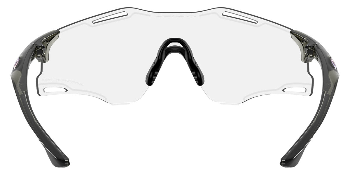 Oakley® OO9512D Cybr Zero OO9512D 951206 39 - Translucent Grey Smoke/Clear To Black Iridium Photochromic Sunglasses
