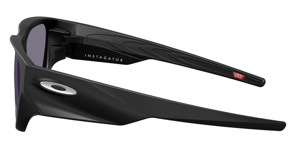 Oakley® OO9514 INSTAGATOR OO9514 951401 58 Sunglasses - Matte Black / Prizm Gray