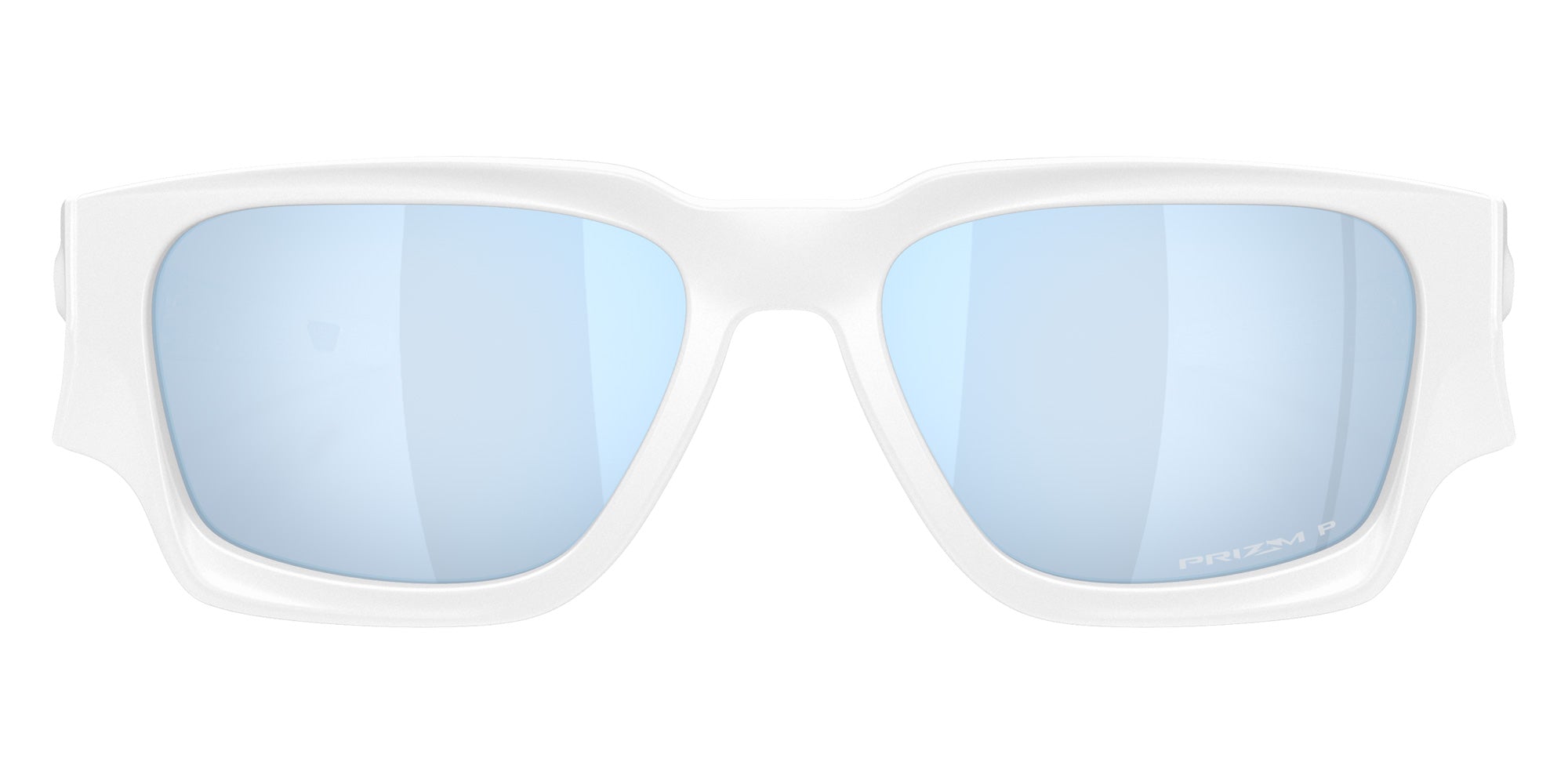 Oakley® OO9514 INSTAGATOR OO9514 951404 58 Sunglasses - Matte White / Prizm Deep Water Polarized Mirrored