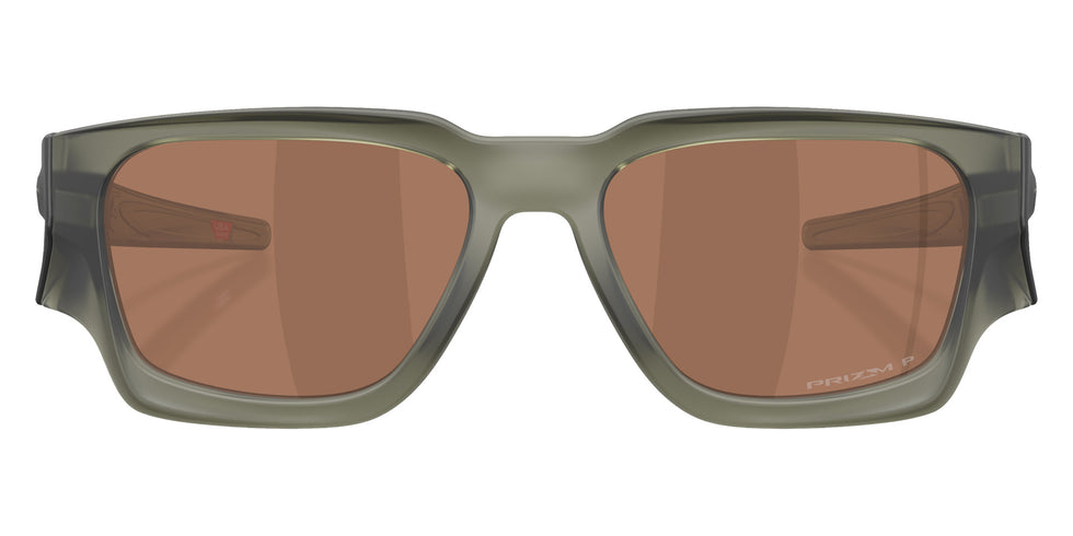 Oakley® OO9514 INSTAGATOR OO9514 951405 58 Sunglasses - Matte Olive Ink / Prizm Tungsten Polarized Mirrored