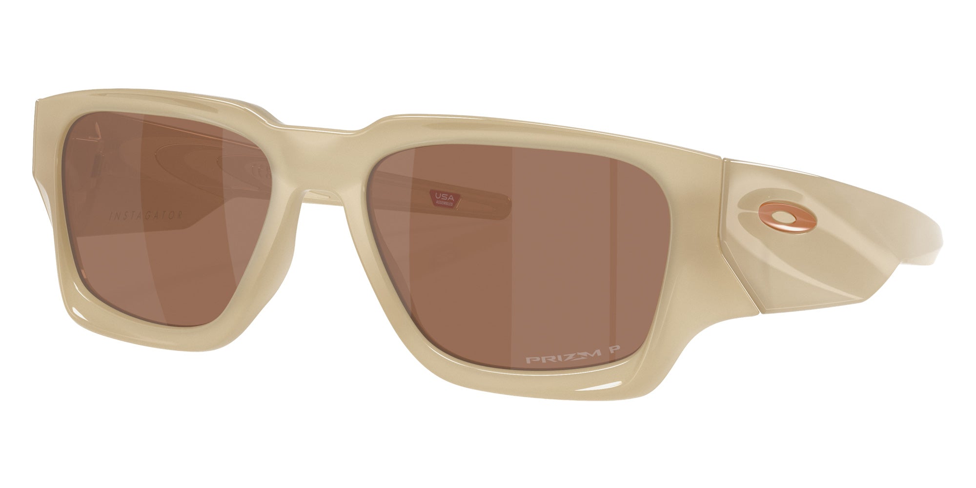Oakley® OO9514 INSTAGATOR OO9514 951409 58 Sunglasses - Sandstorm / Prizm Tungsten Polarized Mirrored 951409