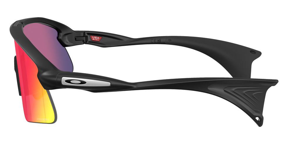 Oakley® OO9517 STUNT DEVIL OO9517 951702 39 Sunglasses - Matte Black / Prizm Road Mirrored