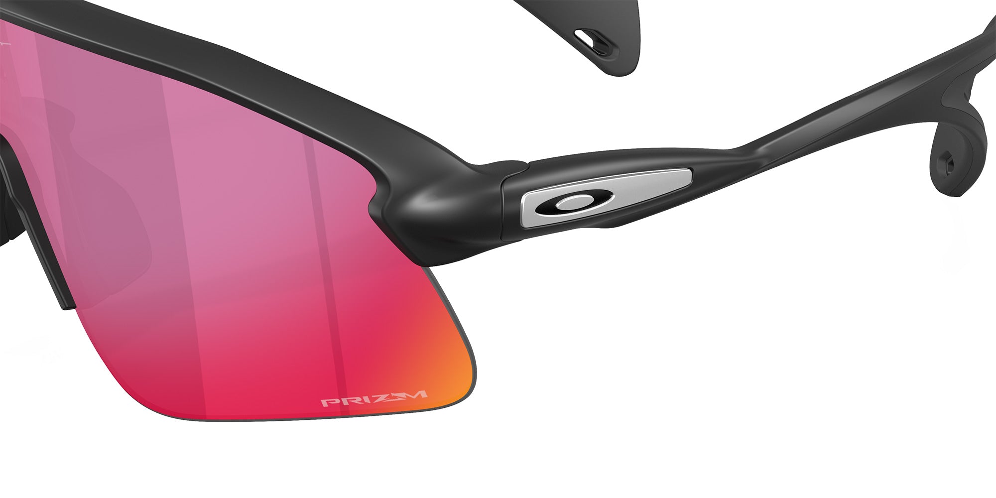 Oakley® OO9517 STUNT DEVIL OO9517 951702 39 Sunglasses - Matte Black / Prizm Road Mirrored