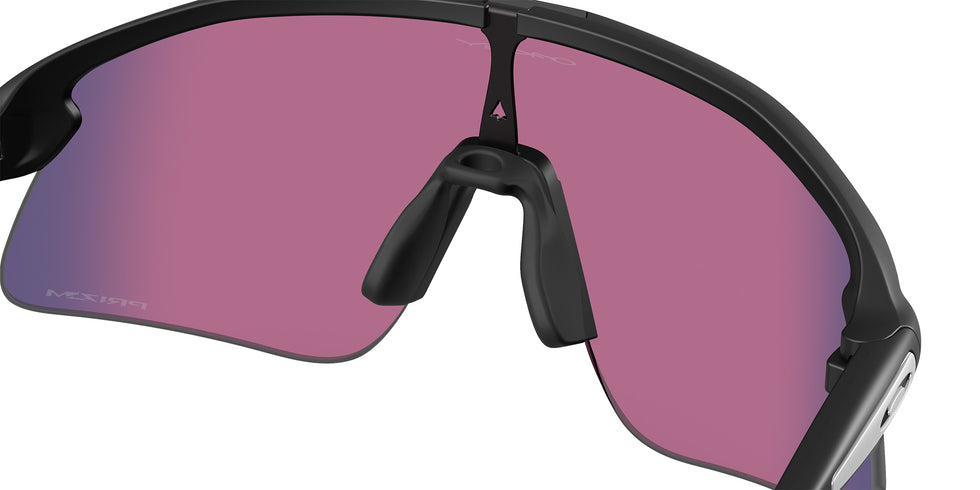 Oakley® OO9517 STUNT DEVIL OO9517 951702 39 Sunglasses - Matte Black / Prizm Road Mirrored