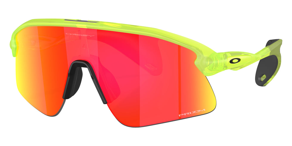 Oakley® OO9517 STUNT DEVIL OO9517 951703 39 Sunglasses - Matte Uranium / Prizm Ruby Mirrored