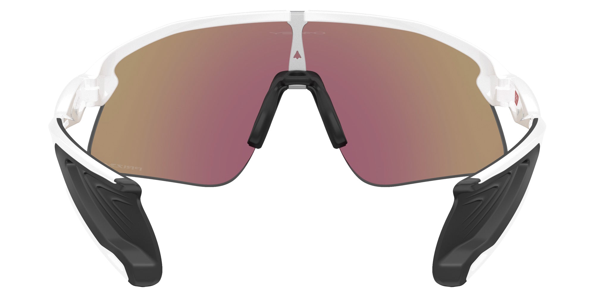 Oakley® OO9517 STUNT DEVIL OO9517 951704 39 Sunglasses - Matte White / Prizm Sapphire Mirrored