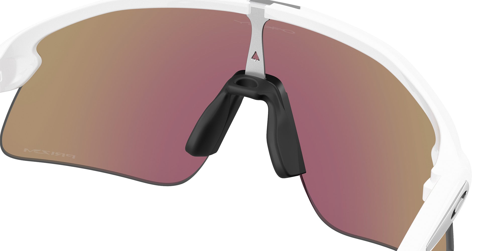 Oakley® OO9517 STUNT DEVIL OO9517 951704 39 Sunglasses - Matte White / Prizm Sapphire Mirrored