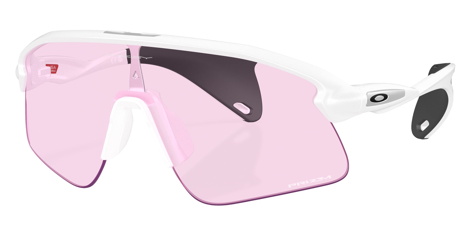 Oakley® OO9517 STUNT DEVIL OO9517 951707 39 Sunglasses - Matte White / Prizm Low Light