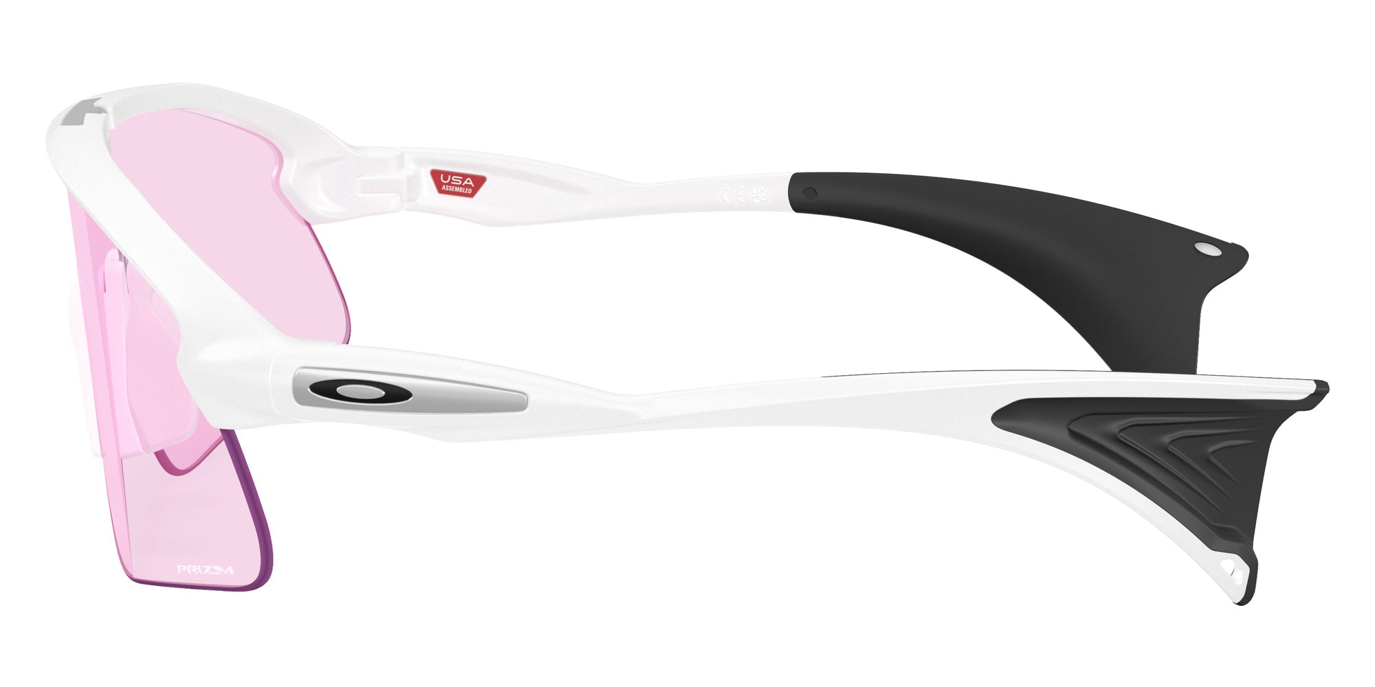 Oakley® OO9517 STUNT DEVIL OO9517 951707 39 Sunglasses - Matte White / Prizm Low Light