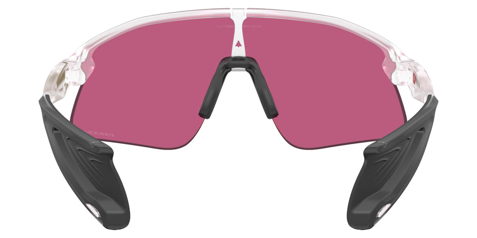 Oakley® OO9517 STUNT DEVIL OO9517 951710 39 Sunglasses - Matte Clear / Prizm Field Mirrored