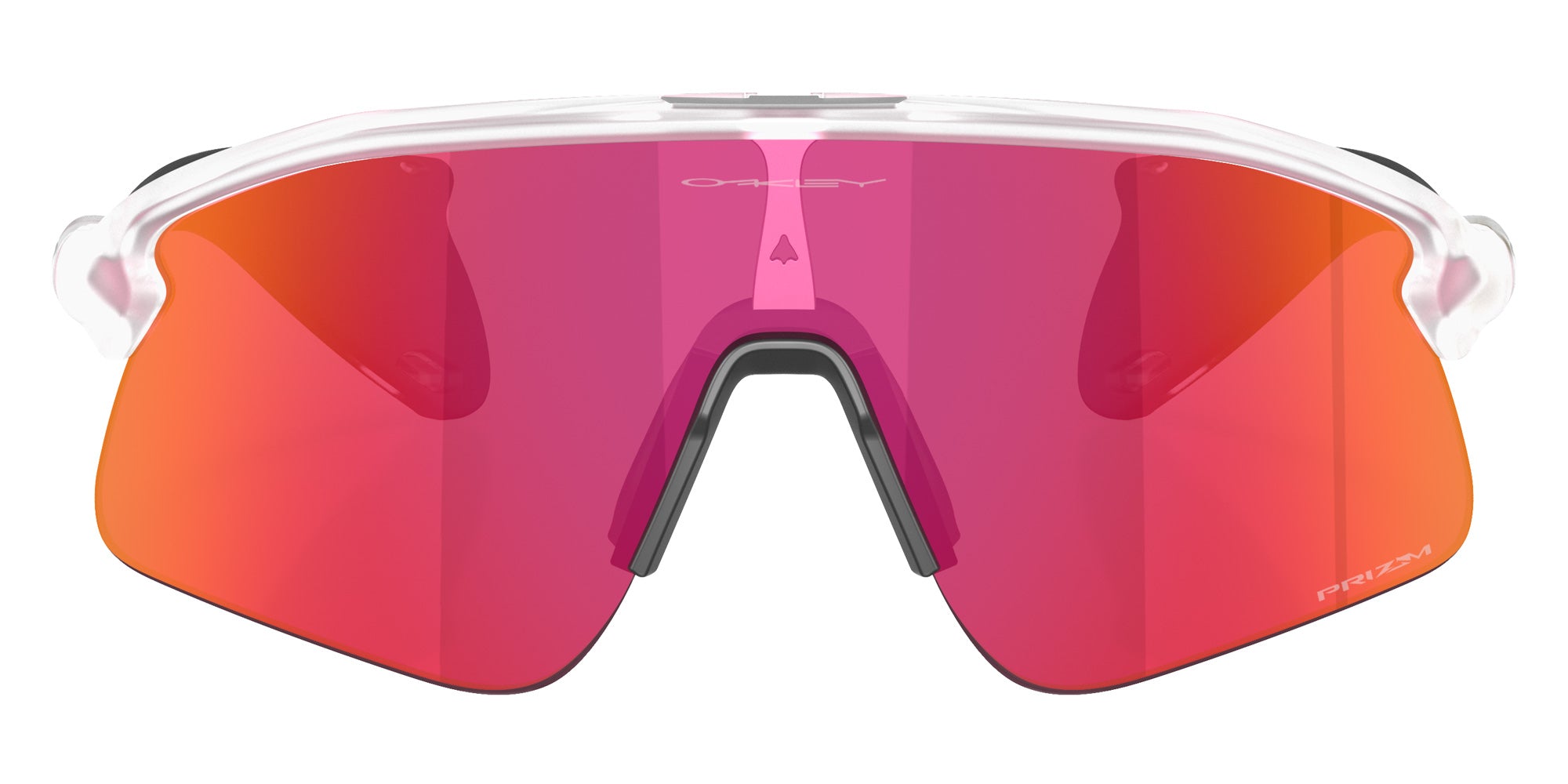 Oakley® OO9517 STUNT DEVIL OO9517 951710 39 Sunglasses - Matte Clear / Prizm Field Mirrored