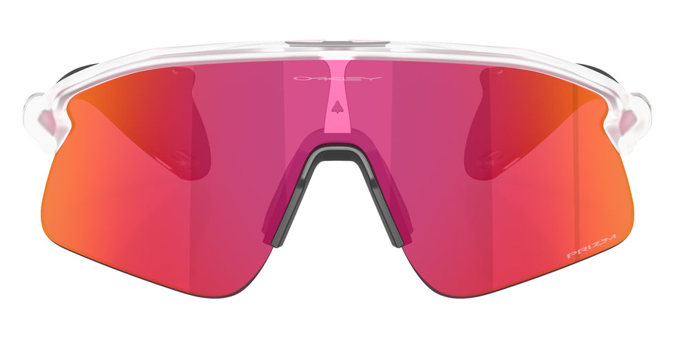 Oakley® OO9517 STUNT DEVIL OO9517 951710 39 Sunglasses - Matte Clear / Prizm Field Mirrored